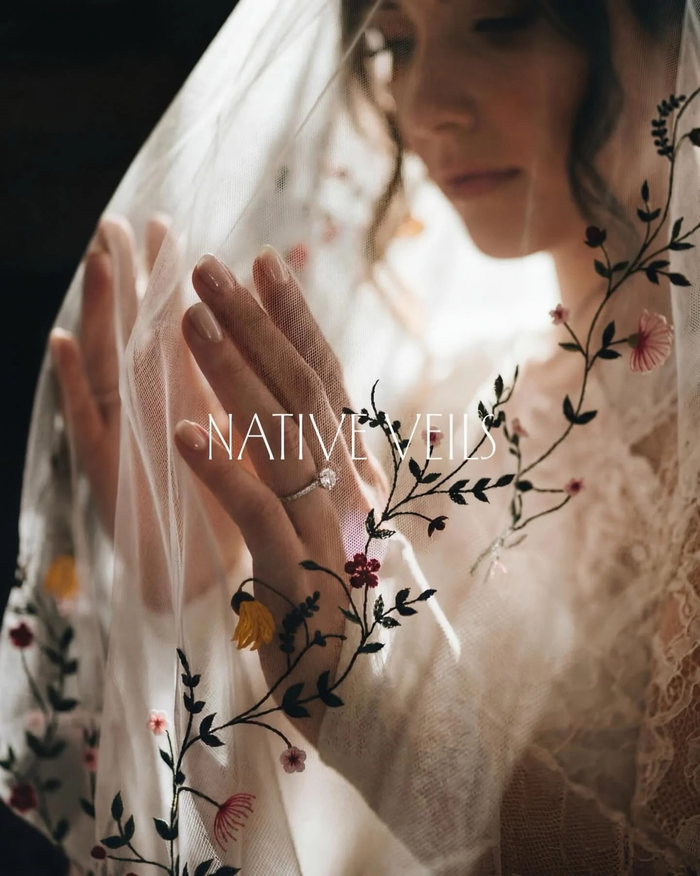 LOVE // 👰 New from @astrabridal These exquisitely embroidered native flora veils feature mānuka, pōhutukawa and kōwhai, adding a beautifully romantic, uniquely Aotearoa touch to your wedding day. Delicate, meaningful and designed to become a true he