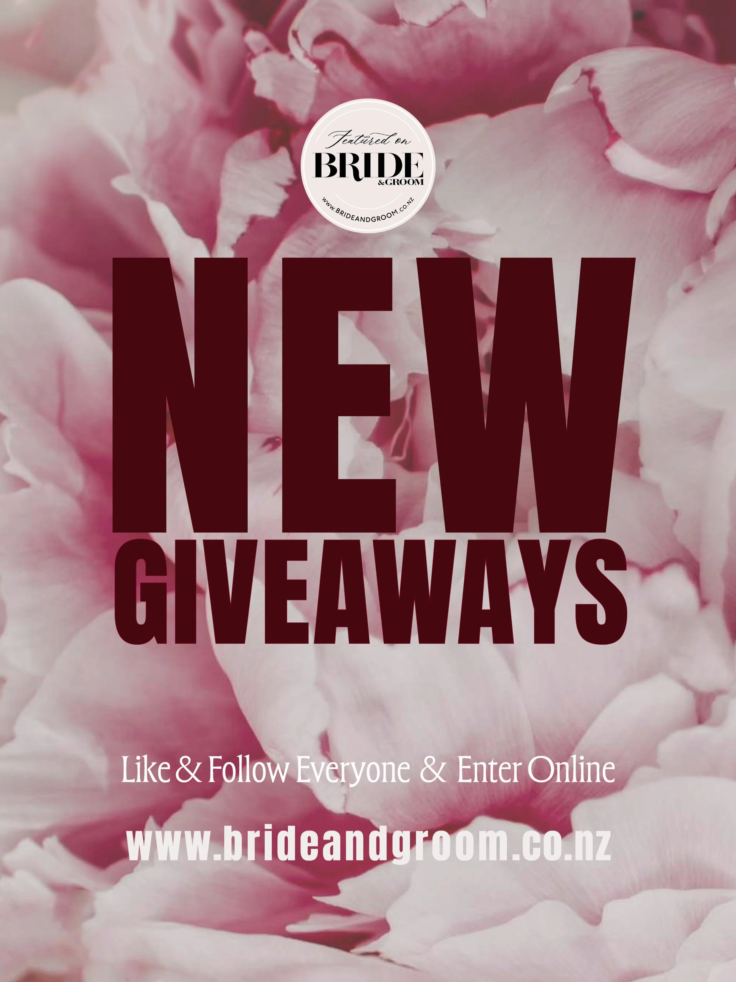 ✨🎉 WIN // NEW GIVEAWAYS ARE LIVE ✨ We&rsquo;ve teamed up with incredible wedding vendors and top brands to bring you a fresh round of prizes &mdash; and you could be the winner 💫 👉 Enter online www.brideandgroom.co.nz/win
👉 Make sure to like &amp