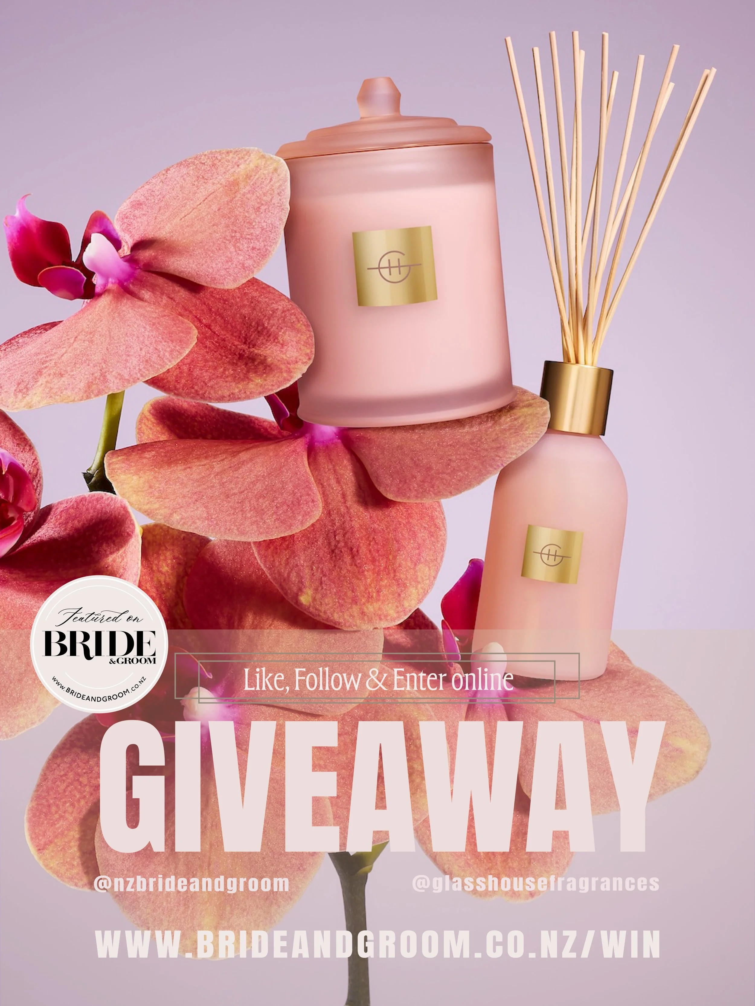 WIN // NEW GIVEAWAY ✨ Fall in love with the beautiful limited-edition &lsquo;Radiance in Bloom&rsquo; collection from @glasshousefragrances &mdash; a dreamy floral treat for brides, mums and fragrance lovers alike. Inspired by orchids in full bloom a