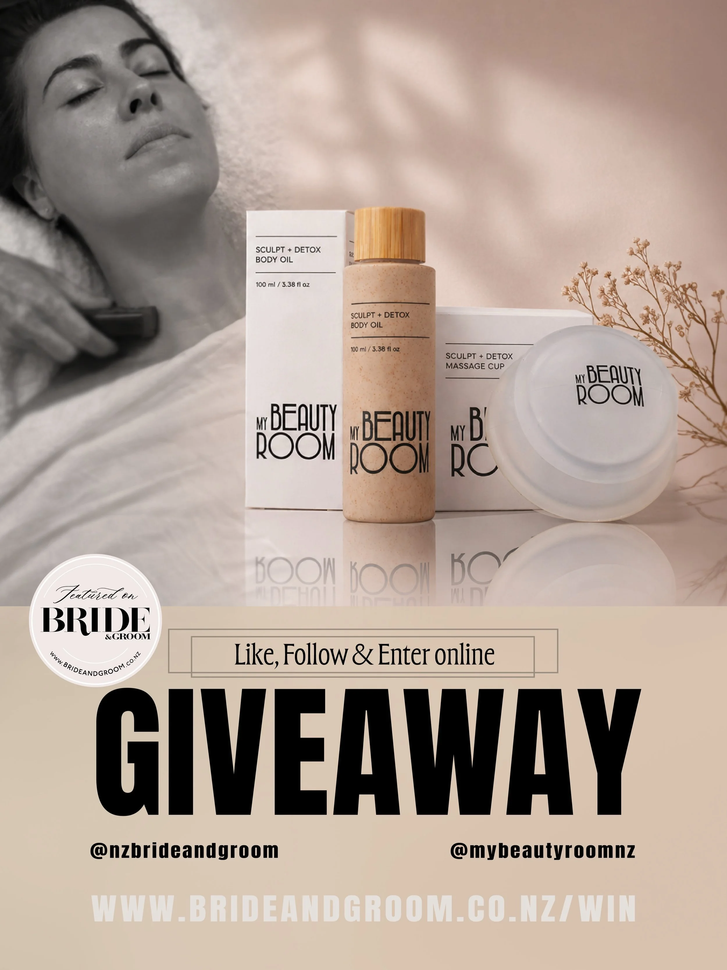WIN // NEW GIVEAWAY ✨ Sculpt, detox &amp; glow. Treat yourself to the ultimate beauty and wellness experience with My Beauty Room 💆&zwj;♀️ One lucky winner will receive a Body Sculpting Lymphatic Drainage Massage plus the @mybeautyroomnz Sculpt + De