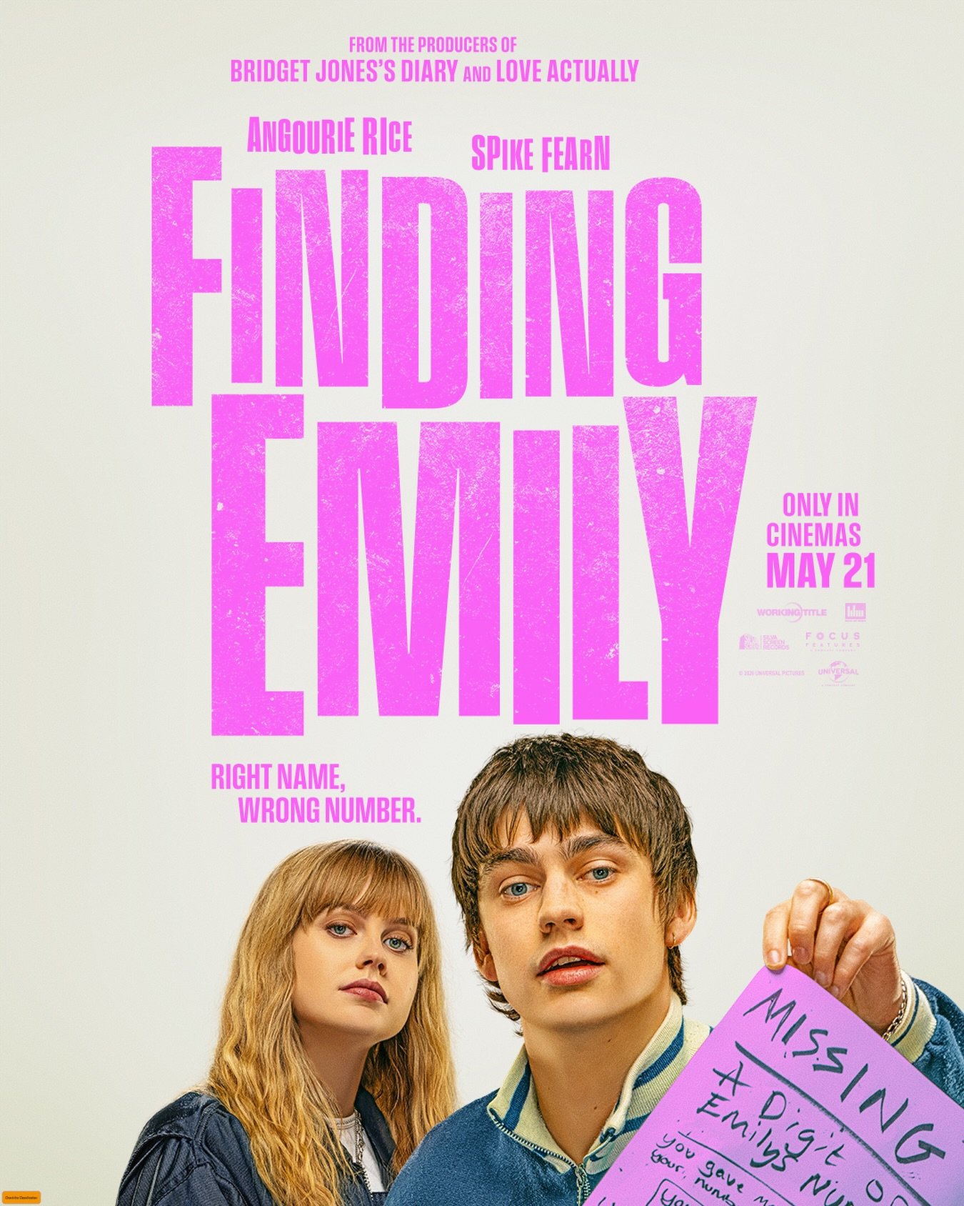 WIN // NEW GIVEAWAY ✨MOVIE TICKETS 🎬 Right name, wrong number. From the producers of Bridget Jones&rsquo; Diary, Notting Hill, and Love Actually comes the heartfelt new romantic comedy FINDING EMILY. When a lovesick musician is given the wrong numbe