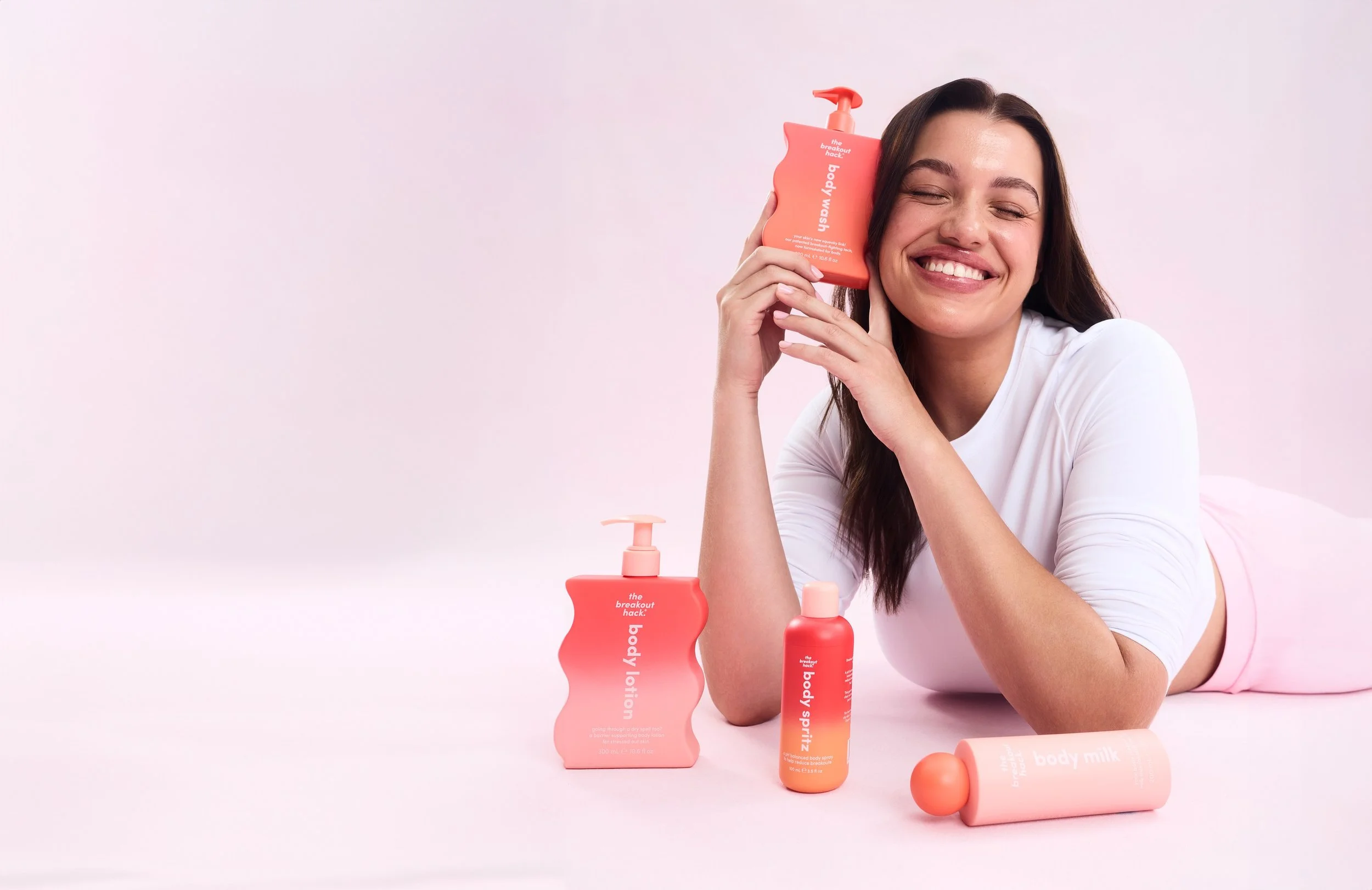The Breakout Hack Bodycare Range
