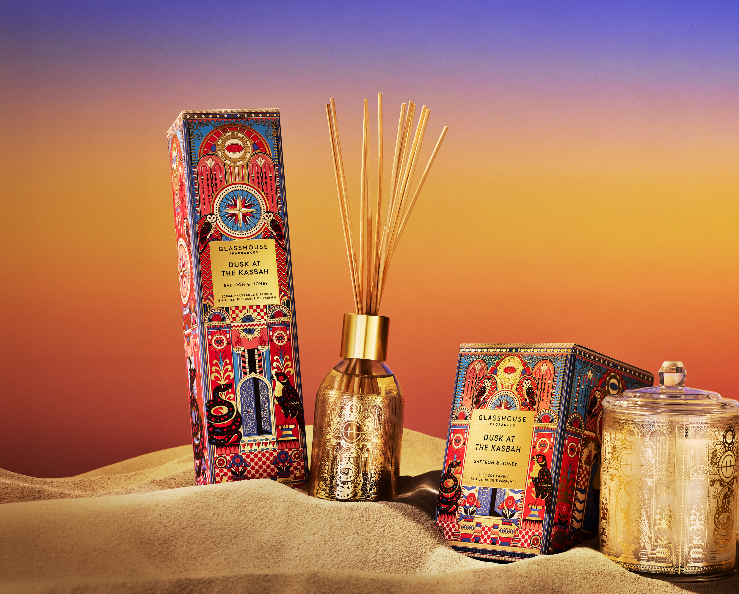 Glasshouse Fragrances – Tales of the Desert Winter Collection