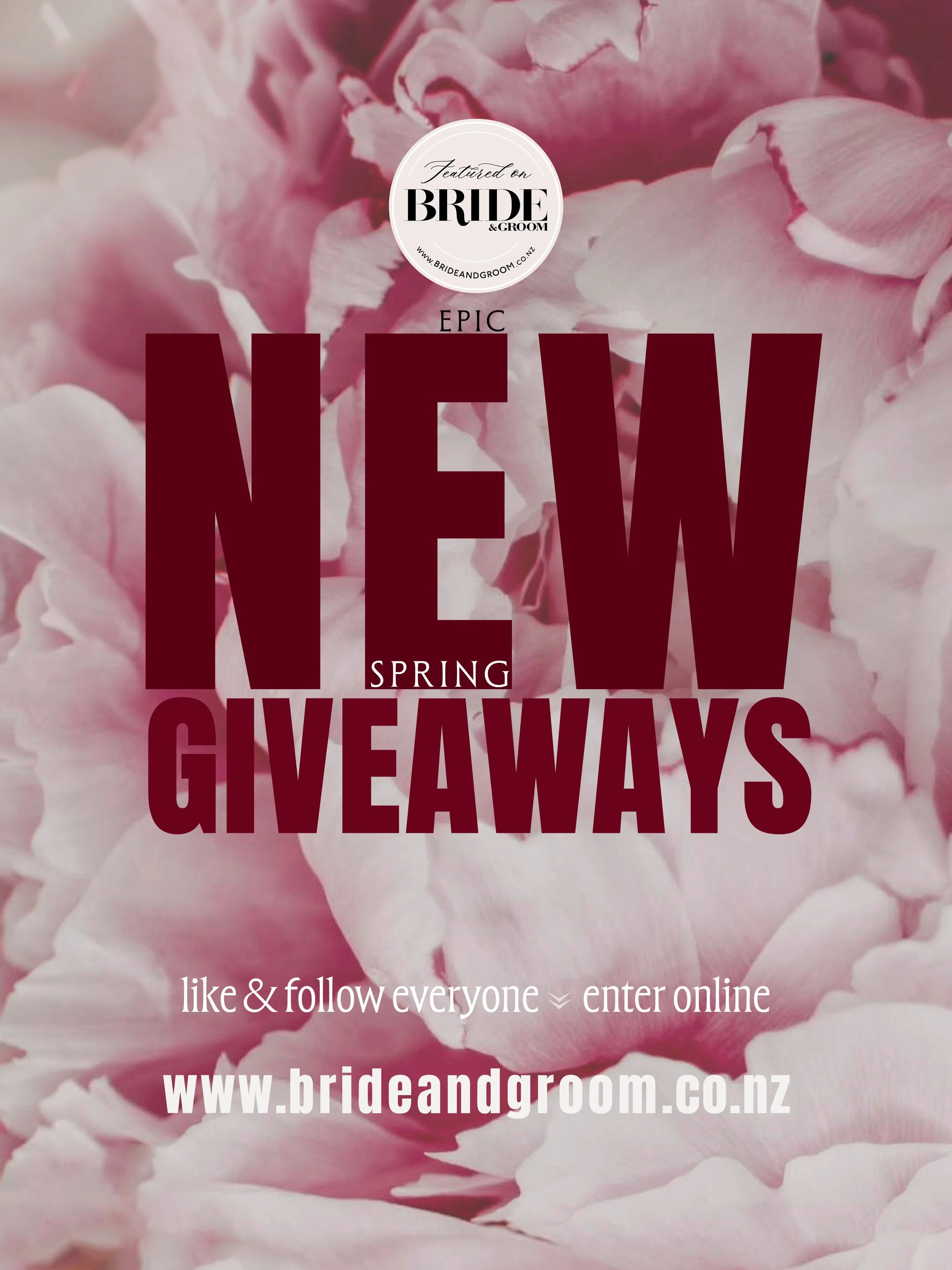 ✨🎉 WIN // NEW GIVEAWAYS ARE LIVE! ✨ Spring is just around the corner and a brand-new wedding season is coming! 🌸💍 To celebrate, we&rsquo;ve teamed up with some incredible wedding vendors and top brands to bring you a fresh round of fabulous prizes