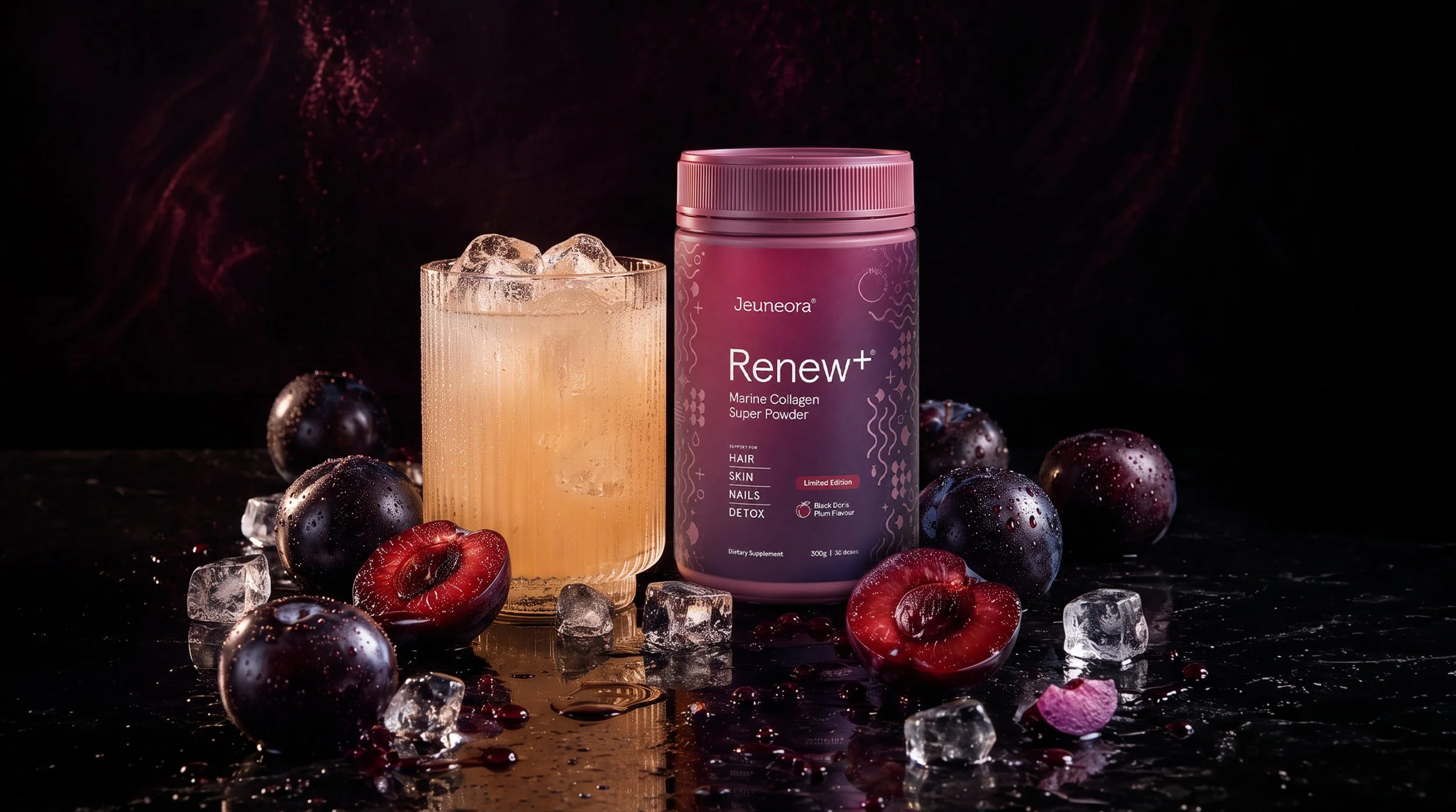 Jeuneora Renew+ Black Doris Plum