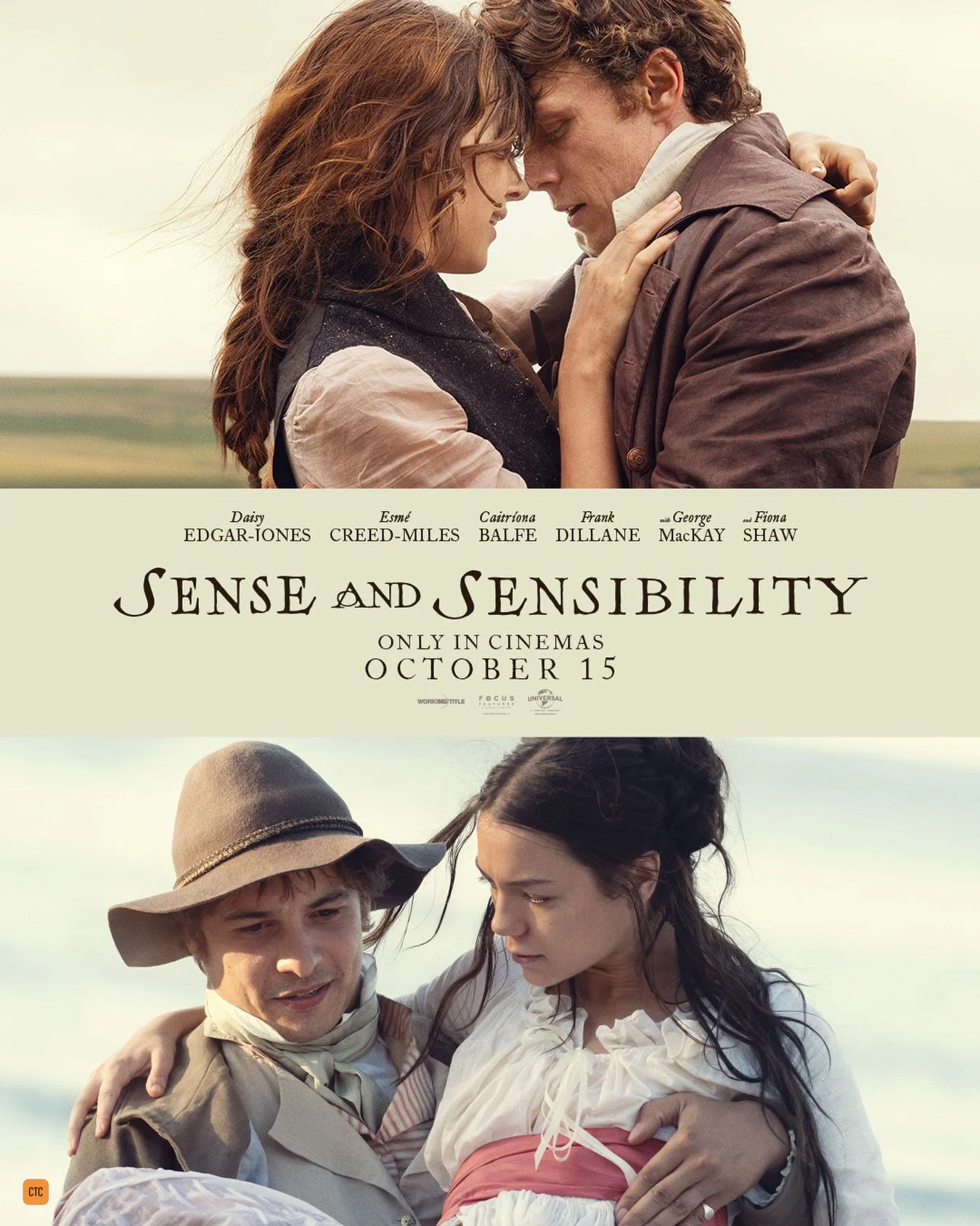 ✨ WIN // NEW GIVEAWAY 🎬💕 SENSE AND SENSIBILITY
Jane Austen&rsquo;s timeless tale of love, heartbreak and sisterhood is coming to the big screen! From the producers of Pride &amp; Prejudice and Emma comes an irresistible new take on SENSE AND SENSIB
