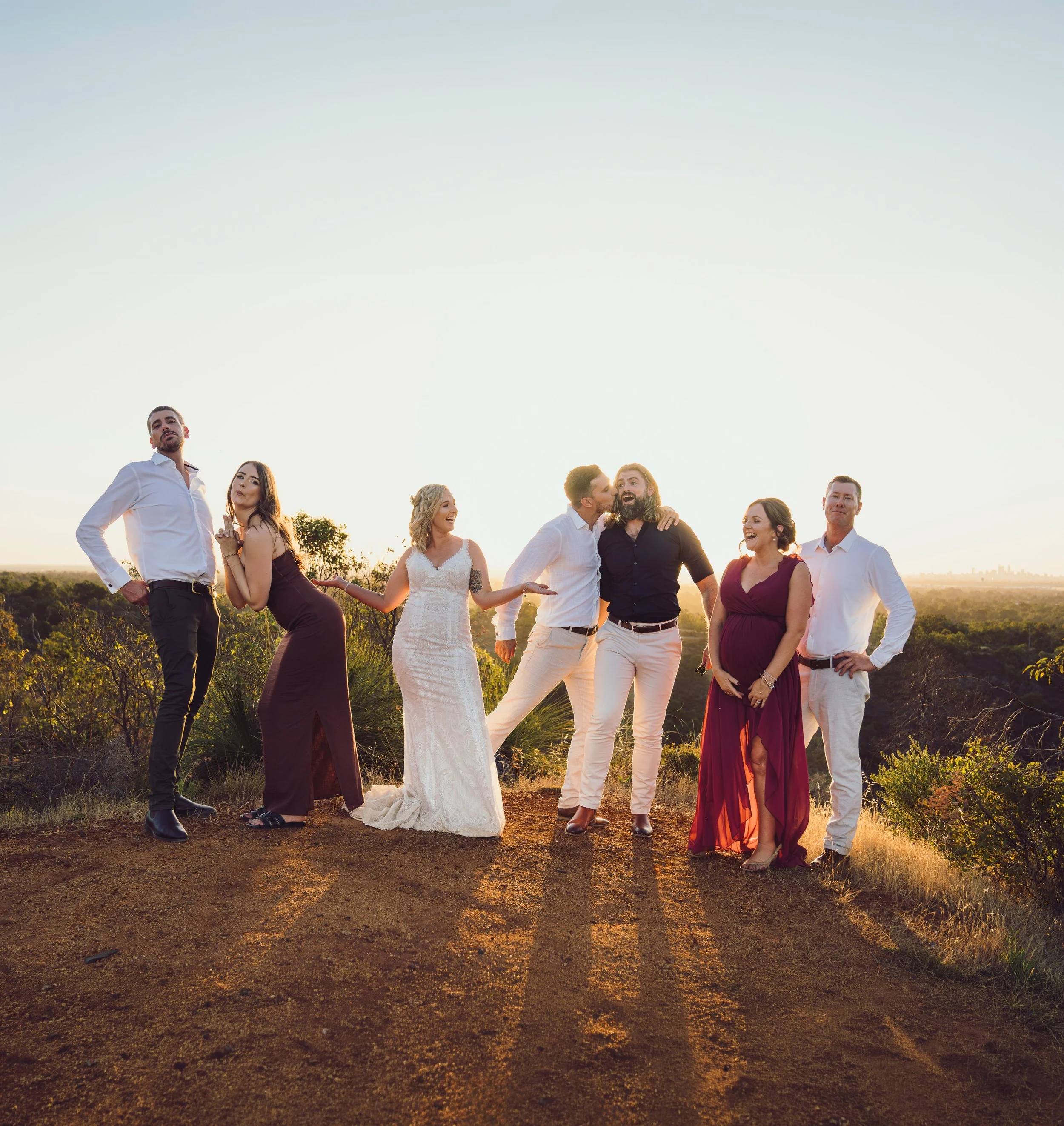 REAL LOVE 🧡 WEDDING FEATURE // Adventurous at heart, Nakita &amp; Kane knew a traditional wedding wasn&rsquo;t for them. Instead, they celebrated twice &mdash; first in Western Australia, then in New Zealand &mdash; with each wedding reflecting the 