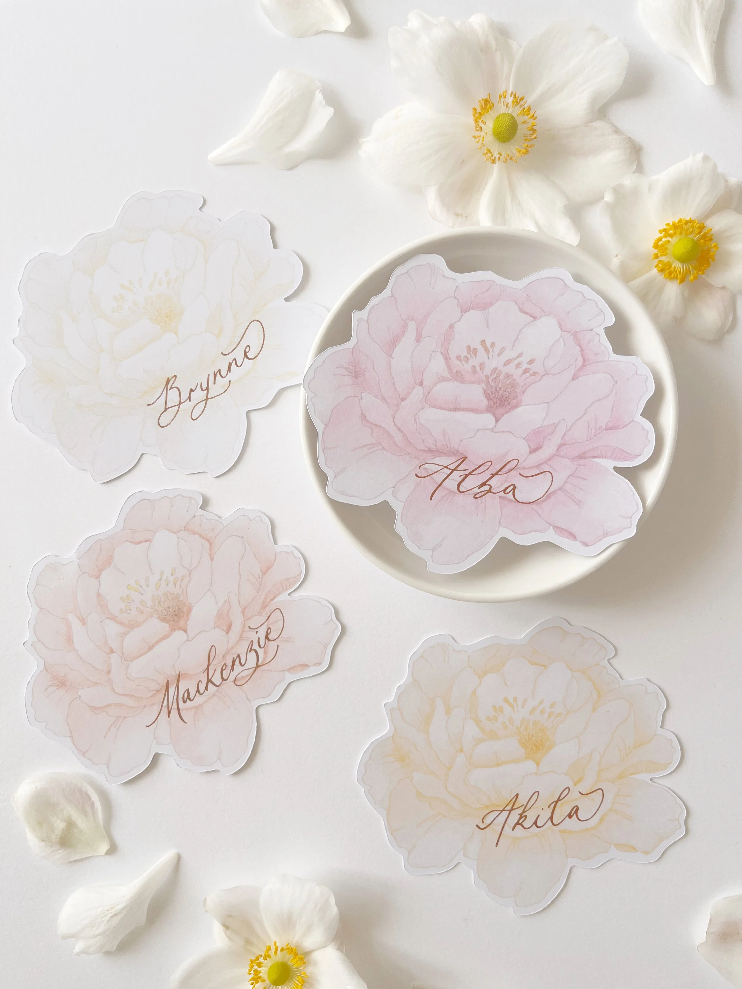 Win Celebration Place Cards by Inkberry Calligraphy