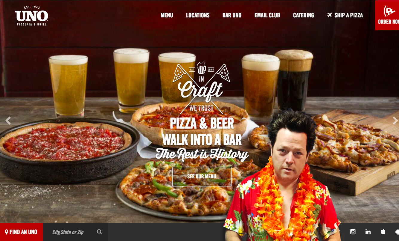 brUNO's Homepage Takeover