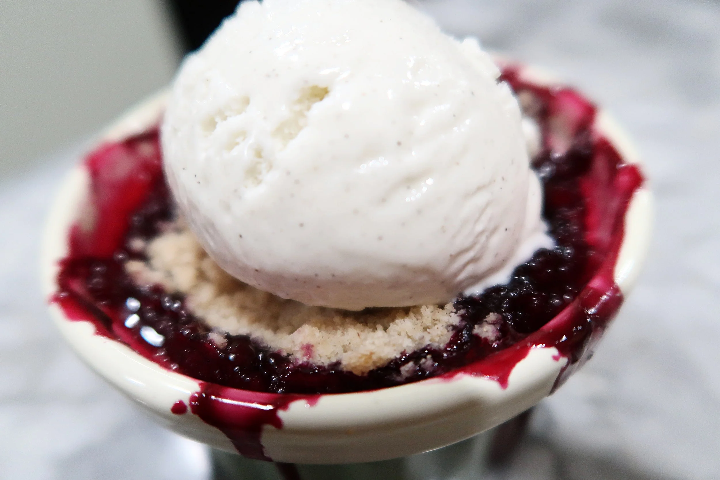 Delicious Blueberry Crumble!