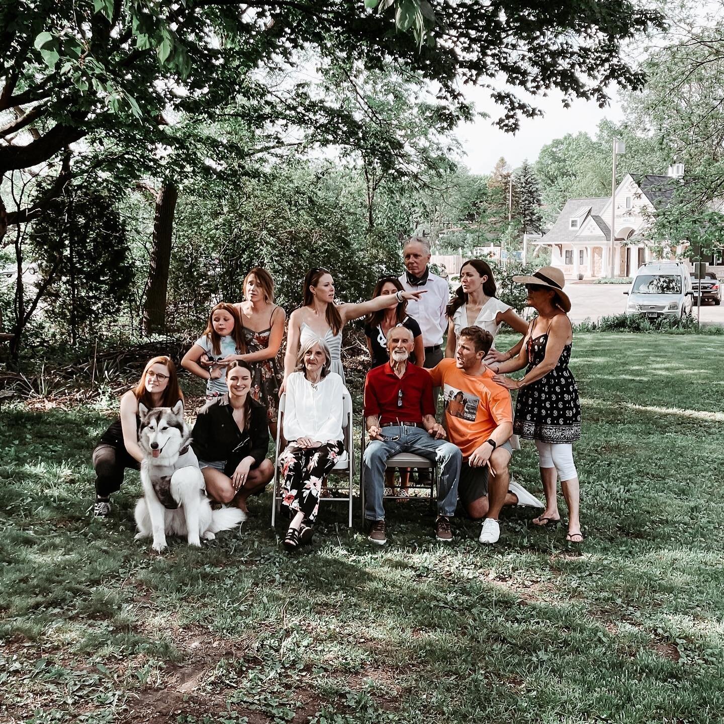 Happy Father's Day to my dad crew... my dad, grandpa, step-dad (and of course Opa + Granddaddy). I was lucky enough to get a TEAM of men behind me.⁠⁠ 🖤
⁠⁠
They've taught me how to sulk for the camera, where to find the good beer, how to show up even