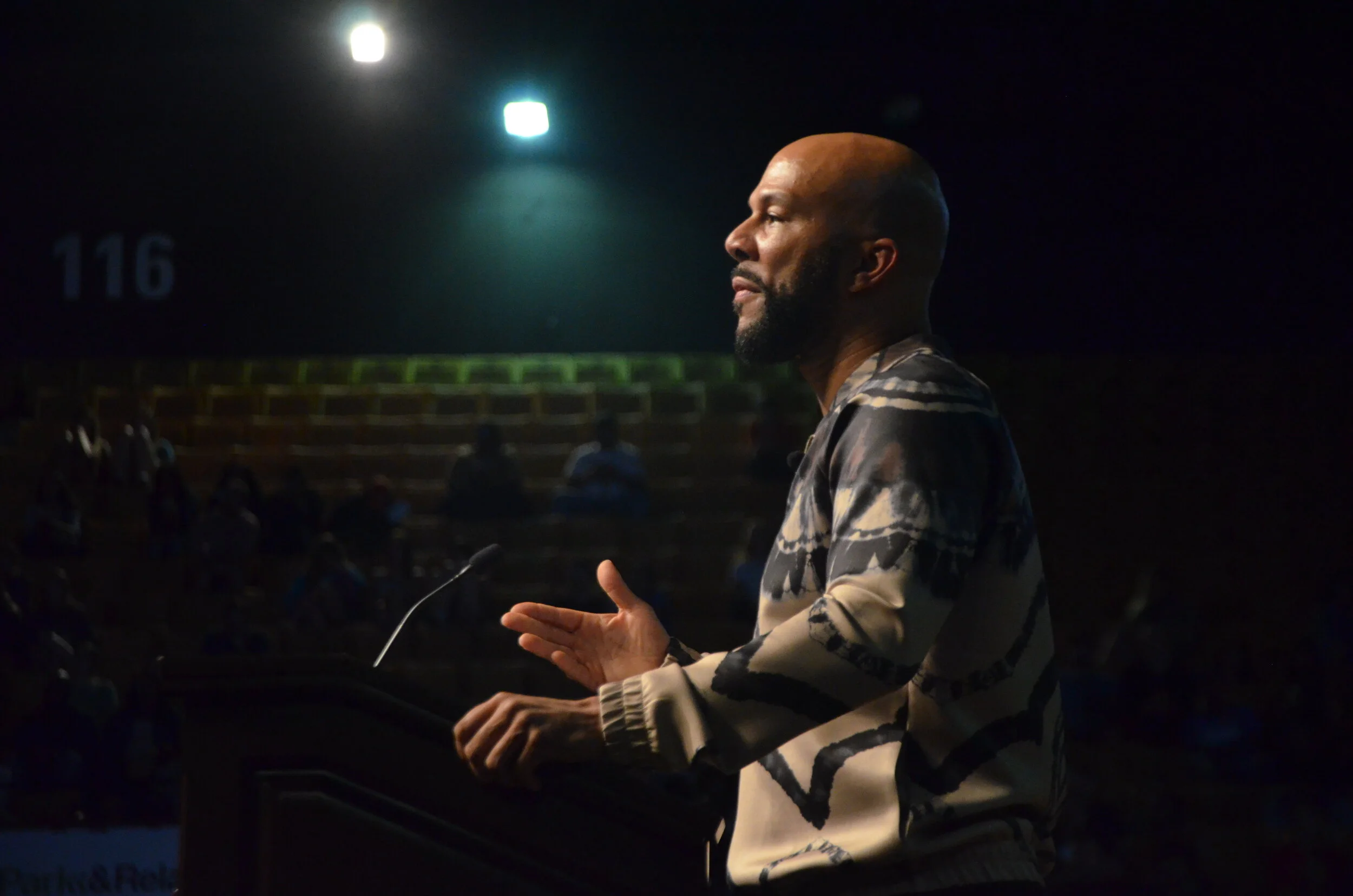 Common breaks crowd record at LBJ Distinguished Lecture Series