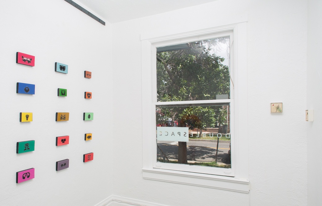 Installation view of Blot at DoubleSpace, photograh by Matthew Pevear