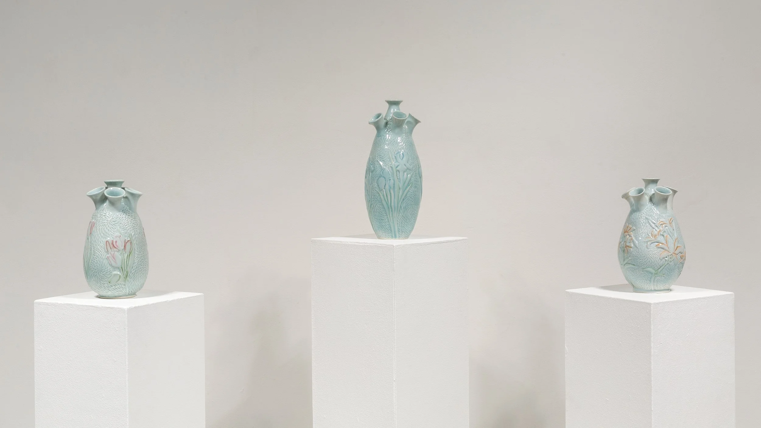 Tulips, Irises and Day Lilies