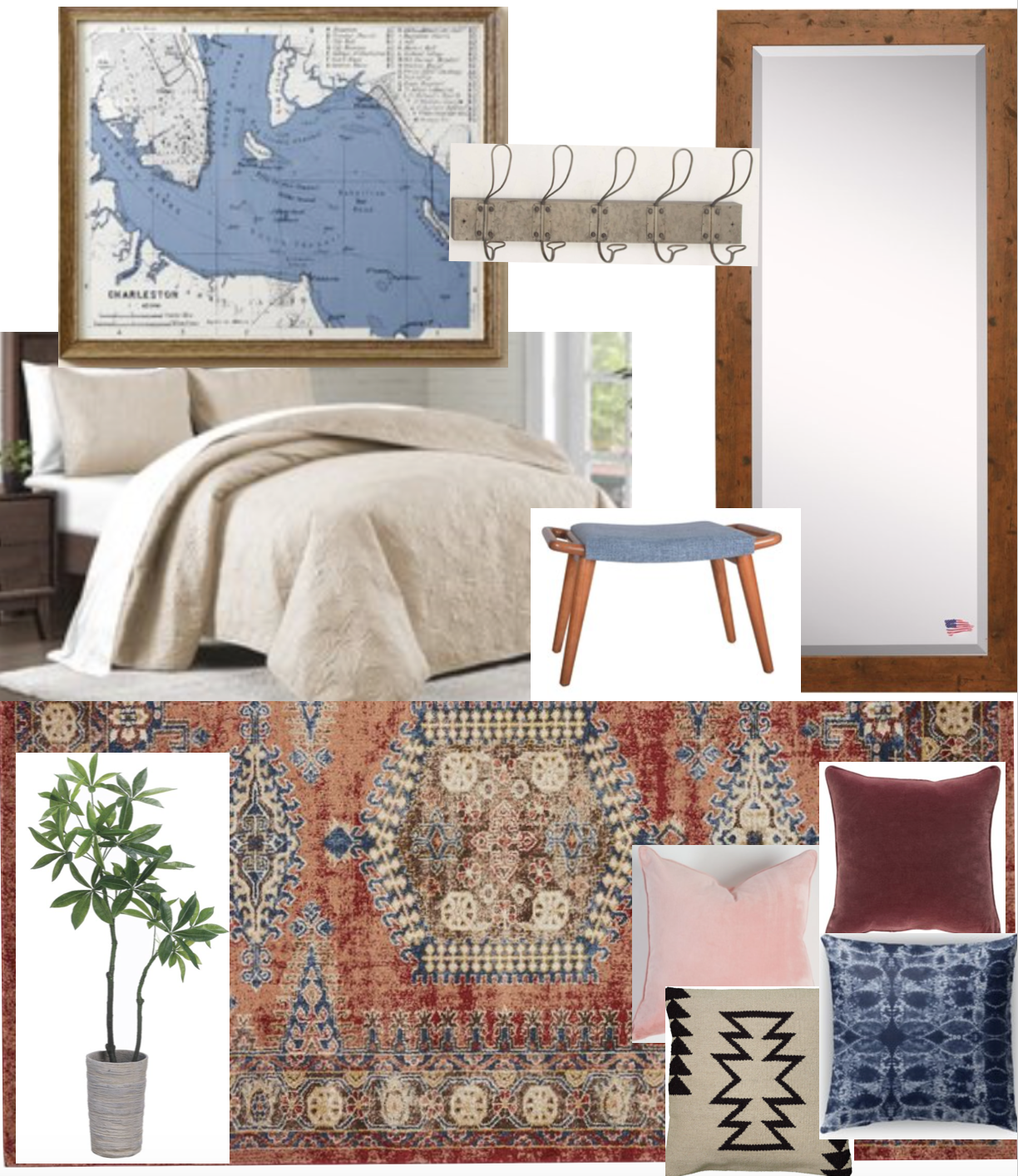 Cozy + Woodsy Bedroom