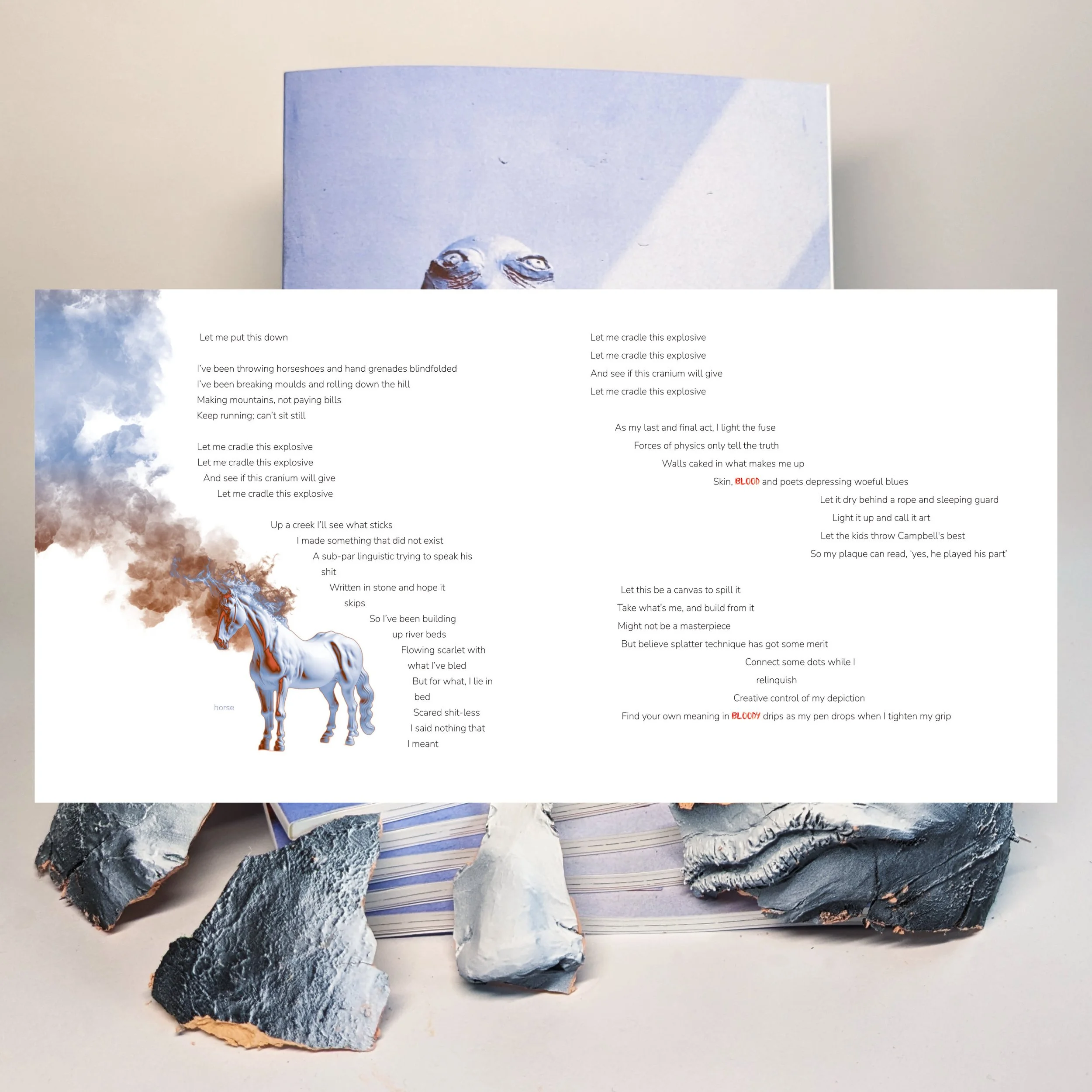 Rhath - 'Liminal' Lyric Book Interior 