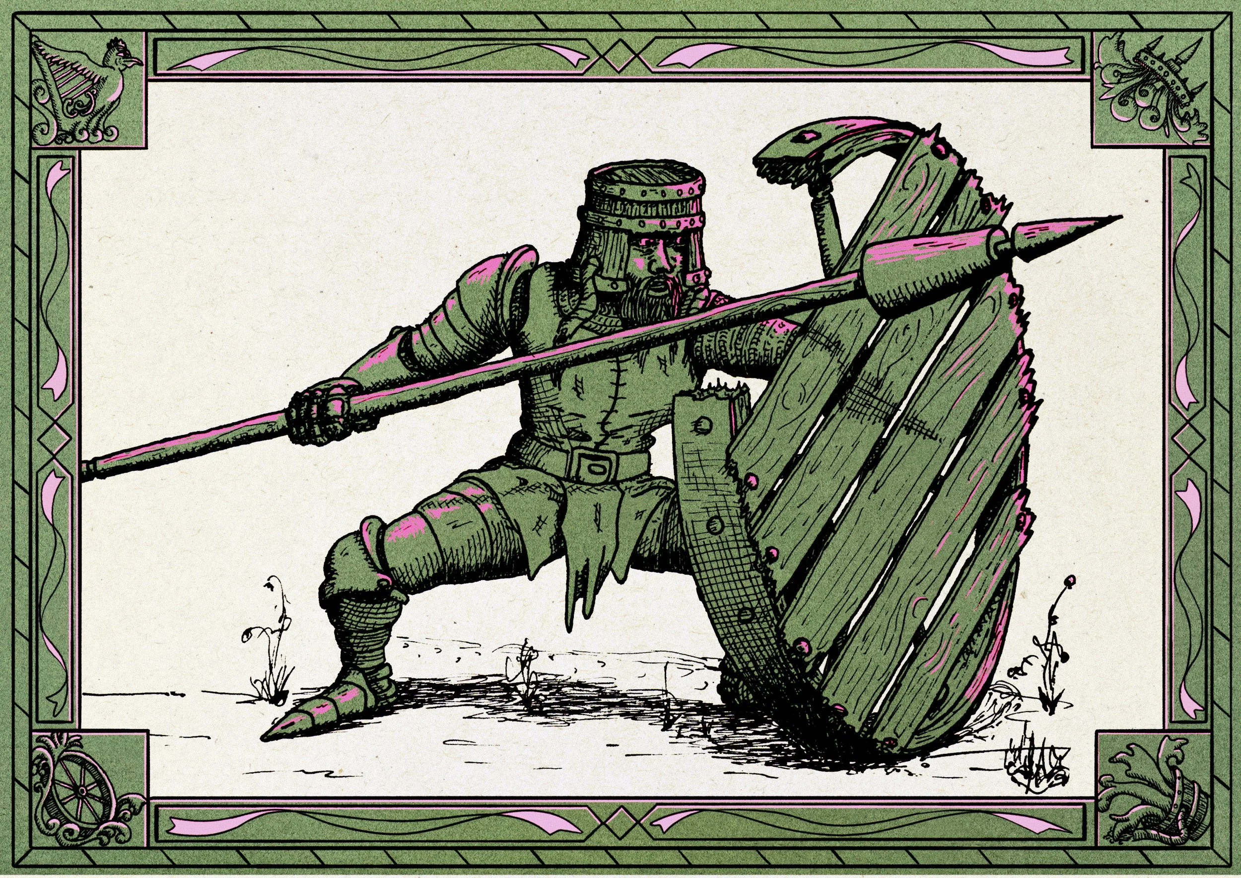 Resourceful Knight - Let ‘em roll on us