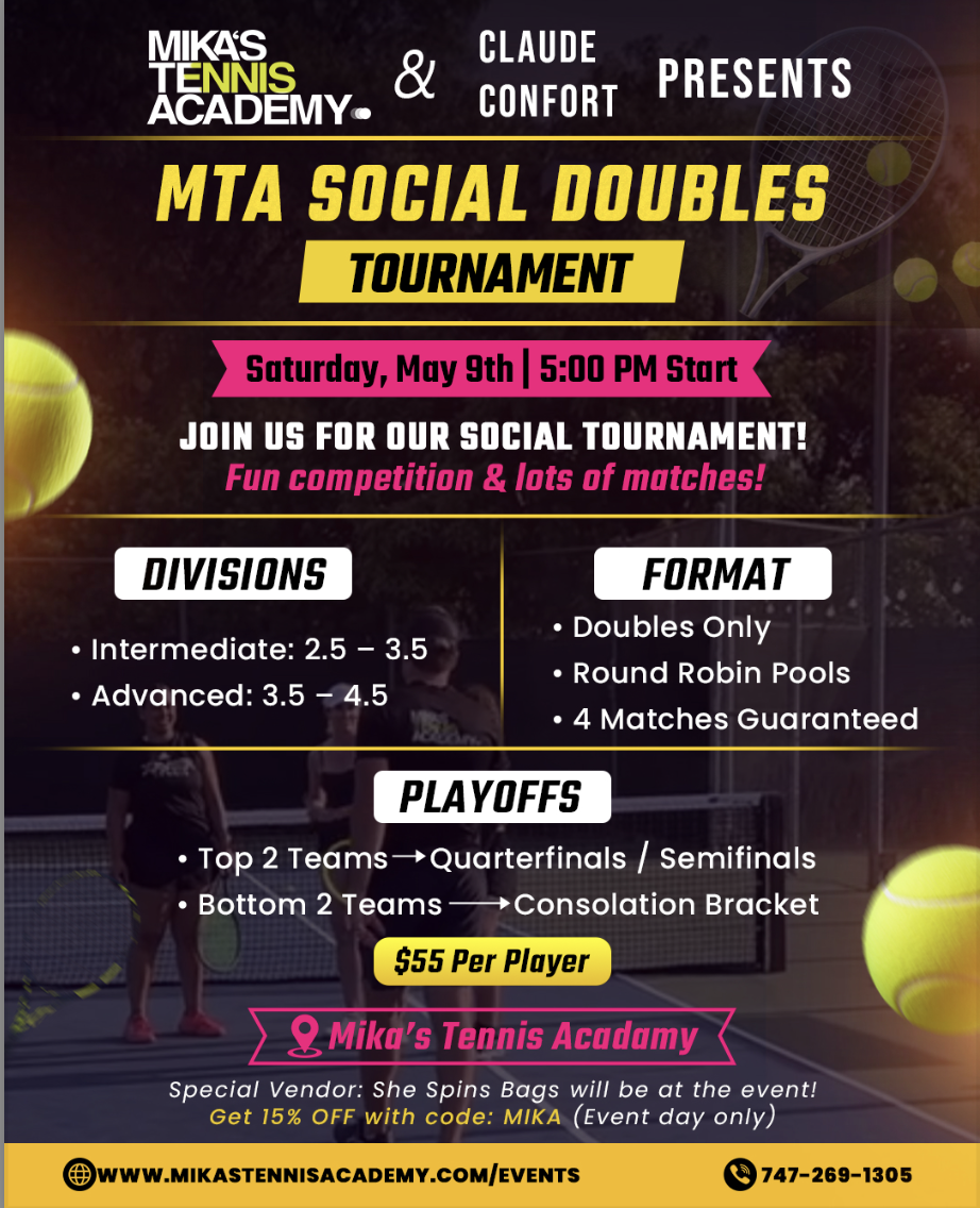 Doubles Social Tournament