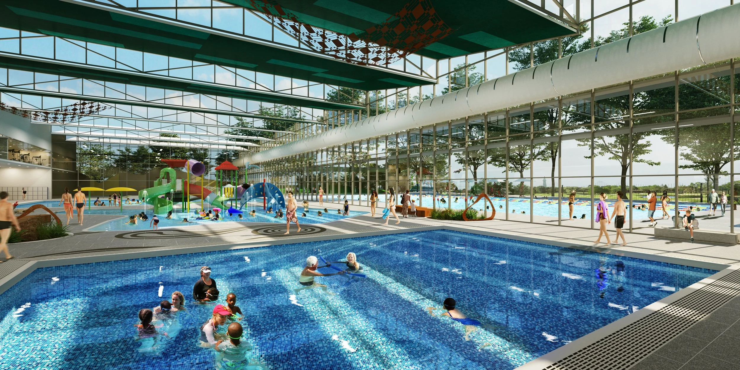 South Perth Recreation and Aquatic Facility — Carabiner