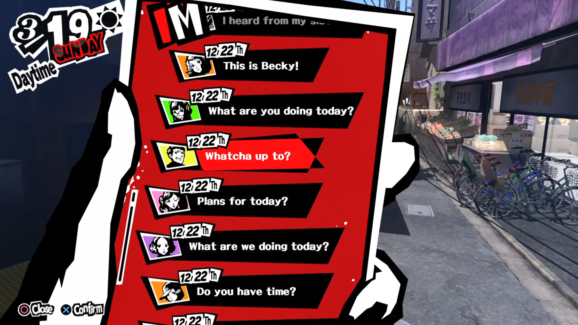 Persona 5 gives players autonomy in how they'd like to spend their day after class.