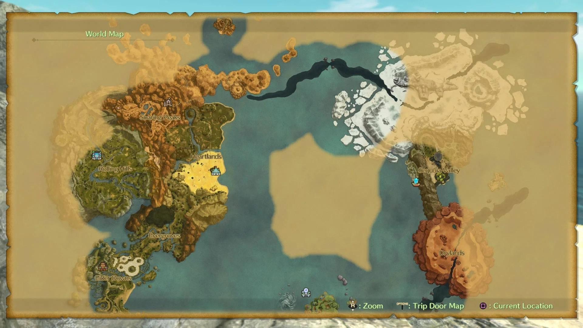 Uncharted territory in Ni No Kuni 2 (Bandai Namco)