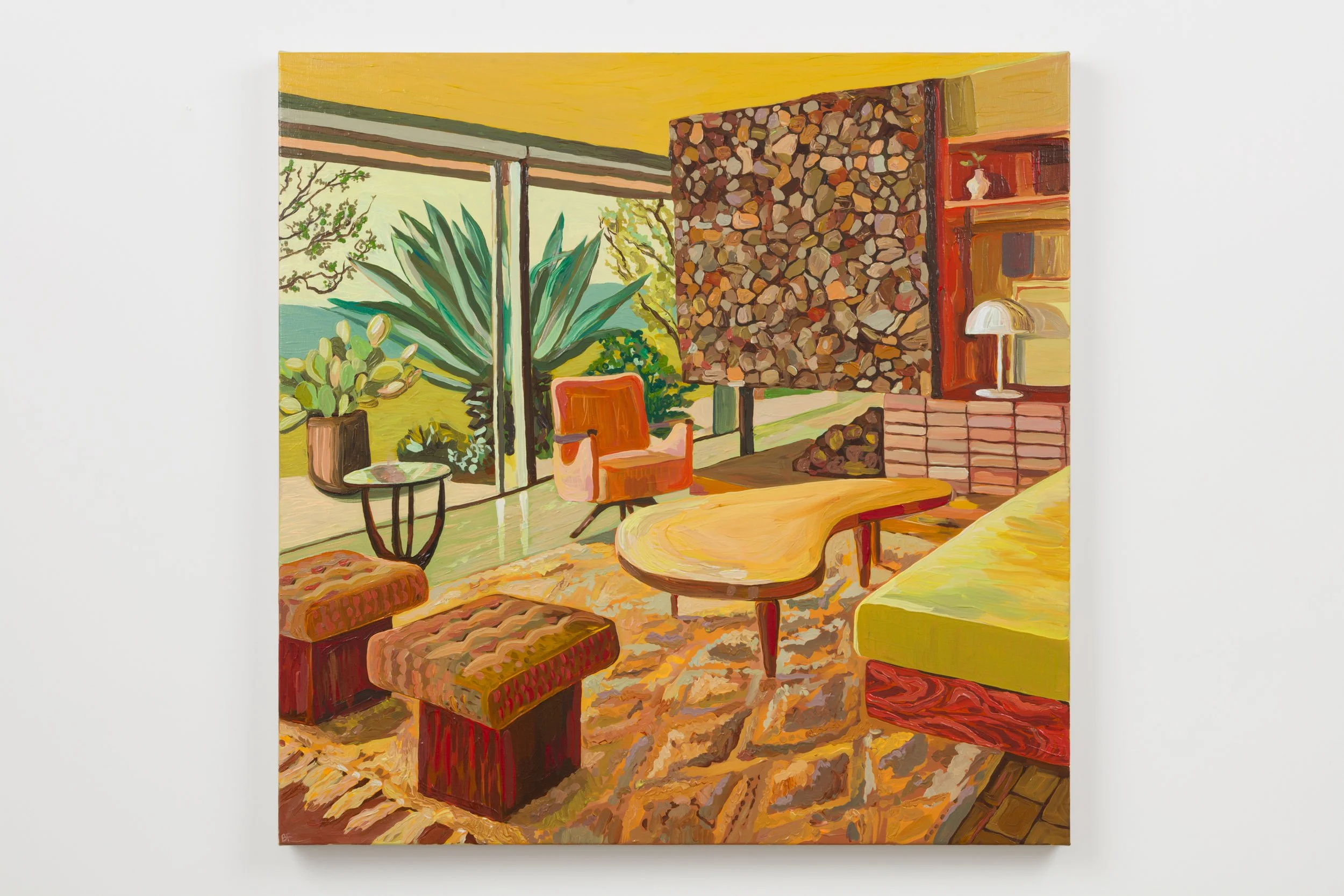 Sunny Living Room Somewhere in LA, 2025