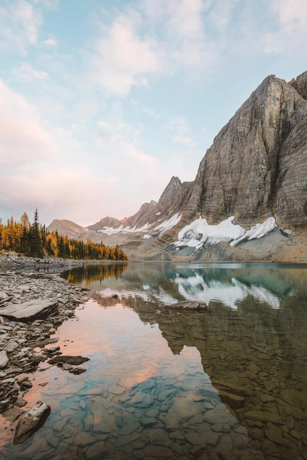 Floe Lake Sunrise Print — Kat Craats Photography