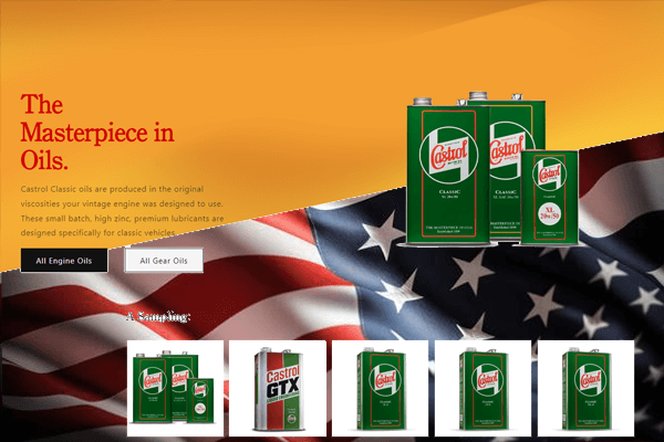 Castrol Classic Oils now available in the US