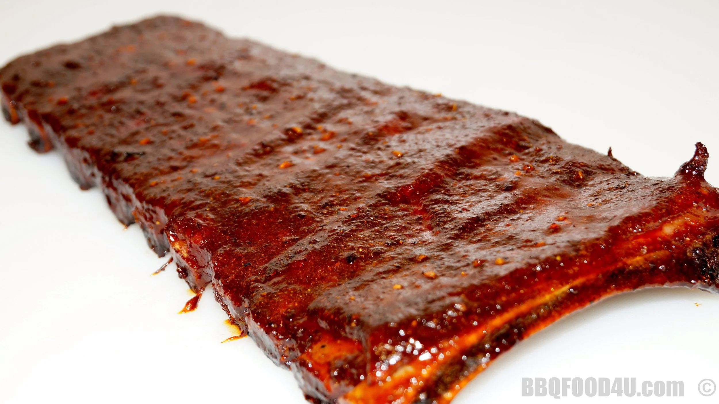 Sweet & Stick BBQ Ribs