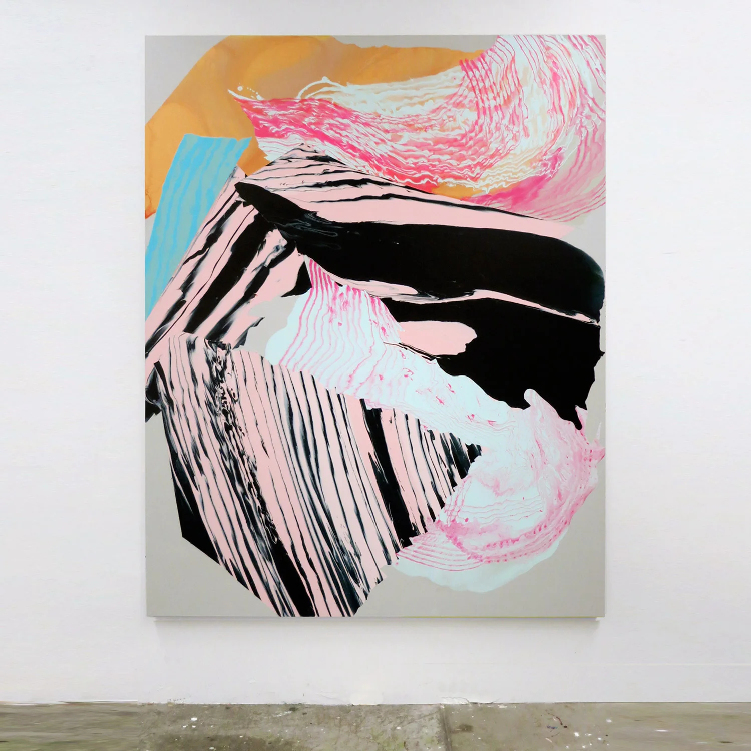 Mountain Painting #3,  2013, synthetic polymer paint on canvas, 188 x 146cm.