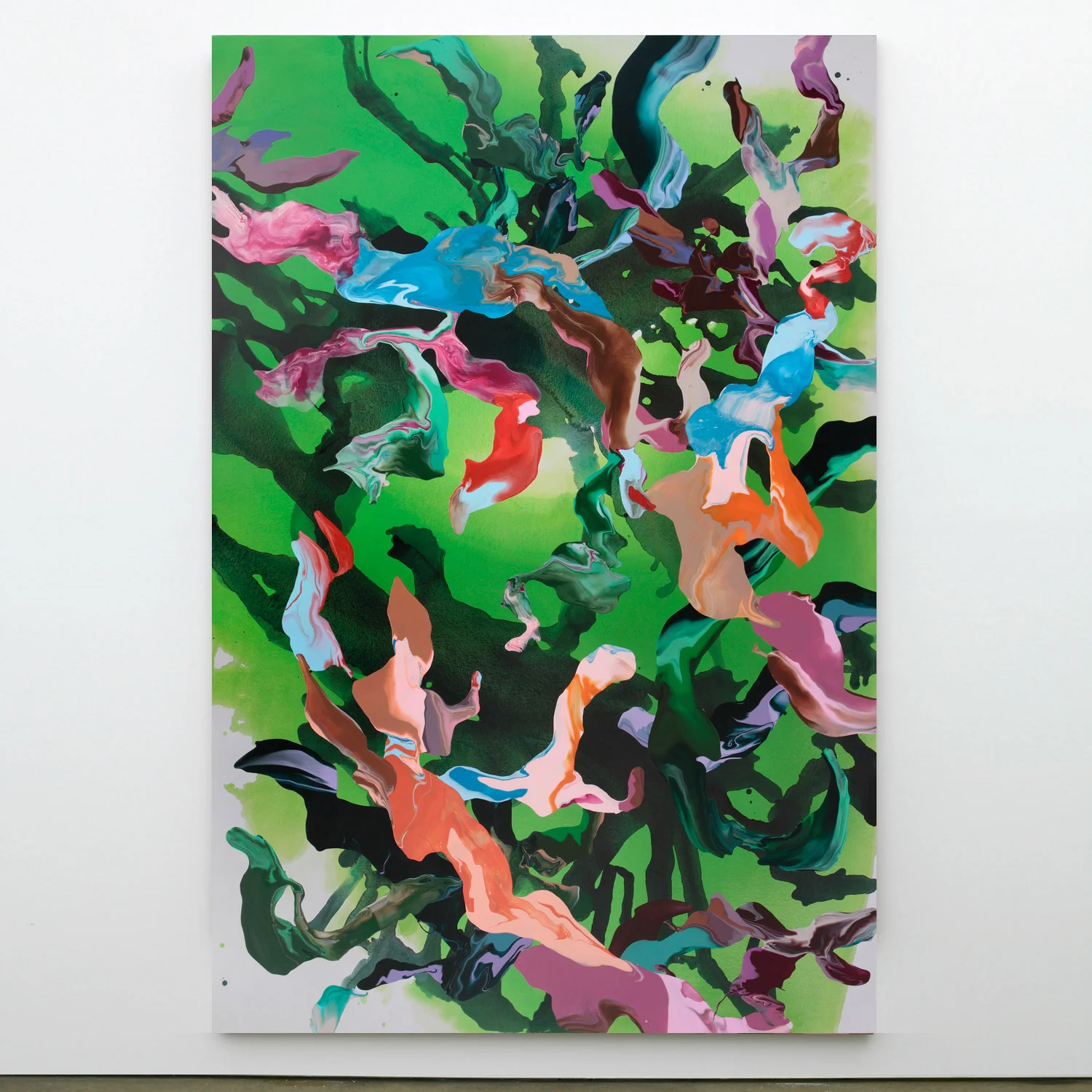 Sweet Dreams Follow Me, 2012, synthetic polymer paint on canvas, 275 x 183cm