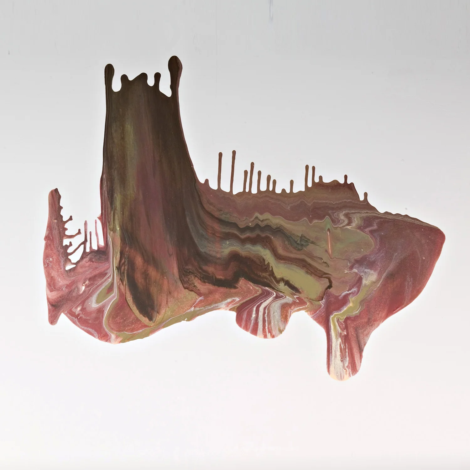 It came out of me #2 , 2005, synthetic polymer paint on wall.