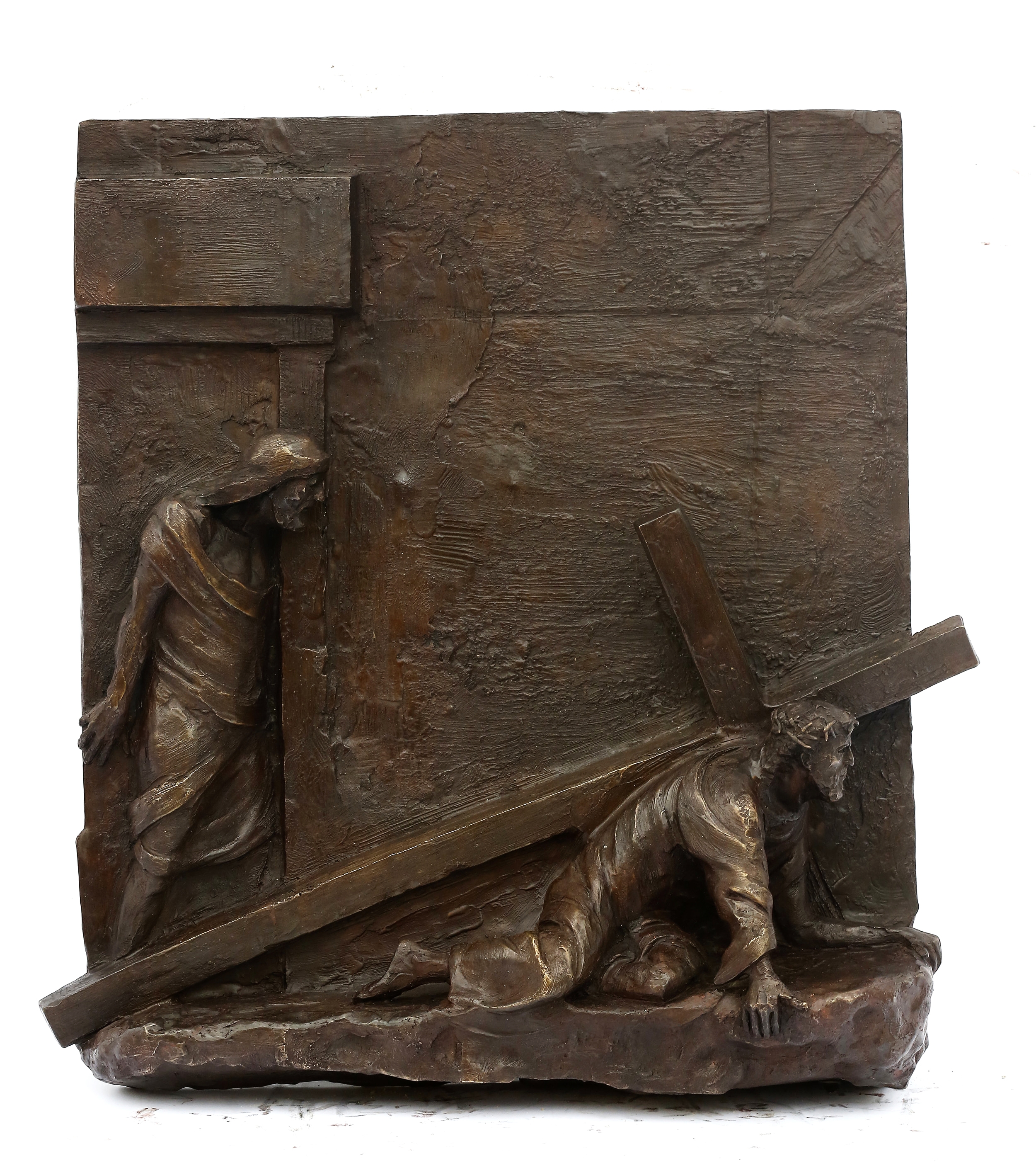 bronze stations of the cross Dam de Nogales