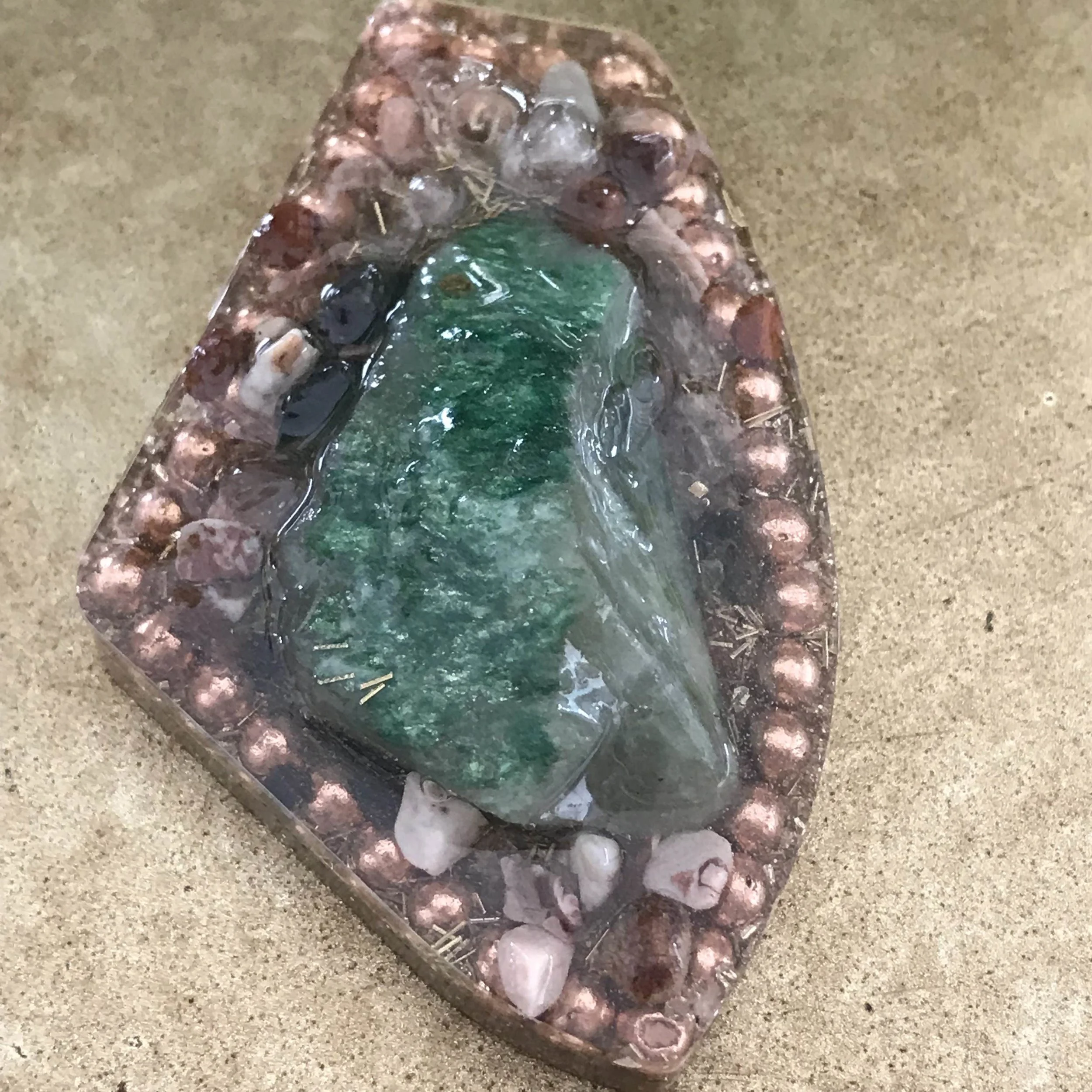 Fuchsite Pendant