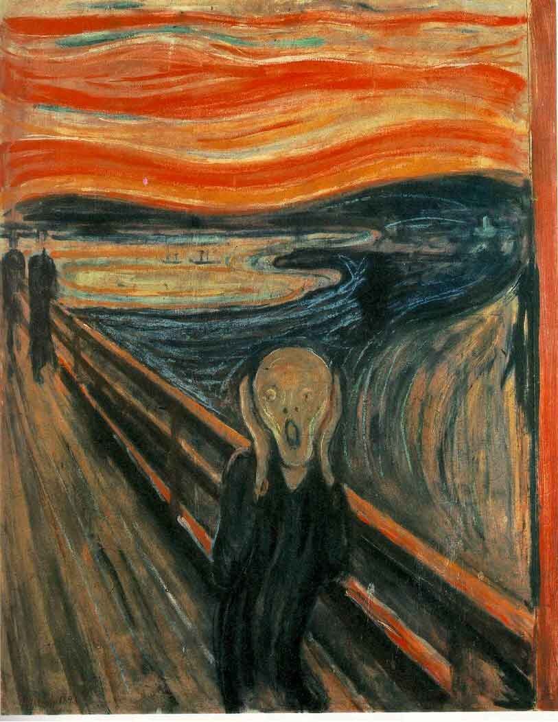 Edvard Munch. The Scream. Cc 1893