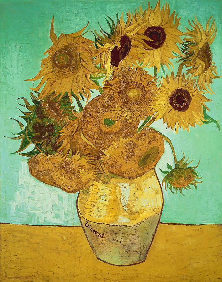 Vincent Van Gogh. Sunflowers. Cc 1889