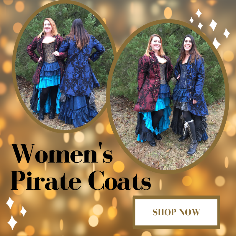 Christmas Graphic - Women's Pirate Jackets.png