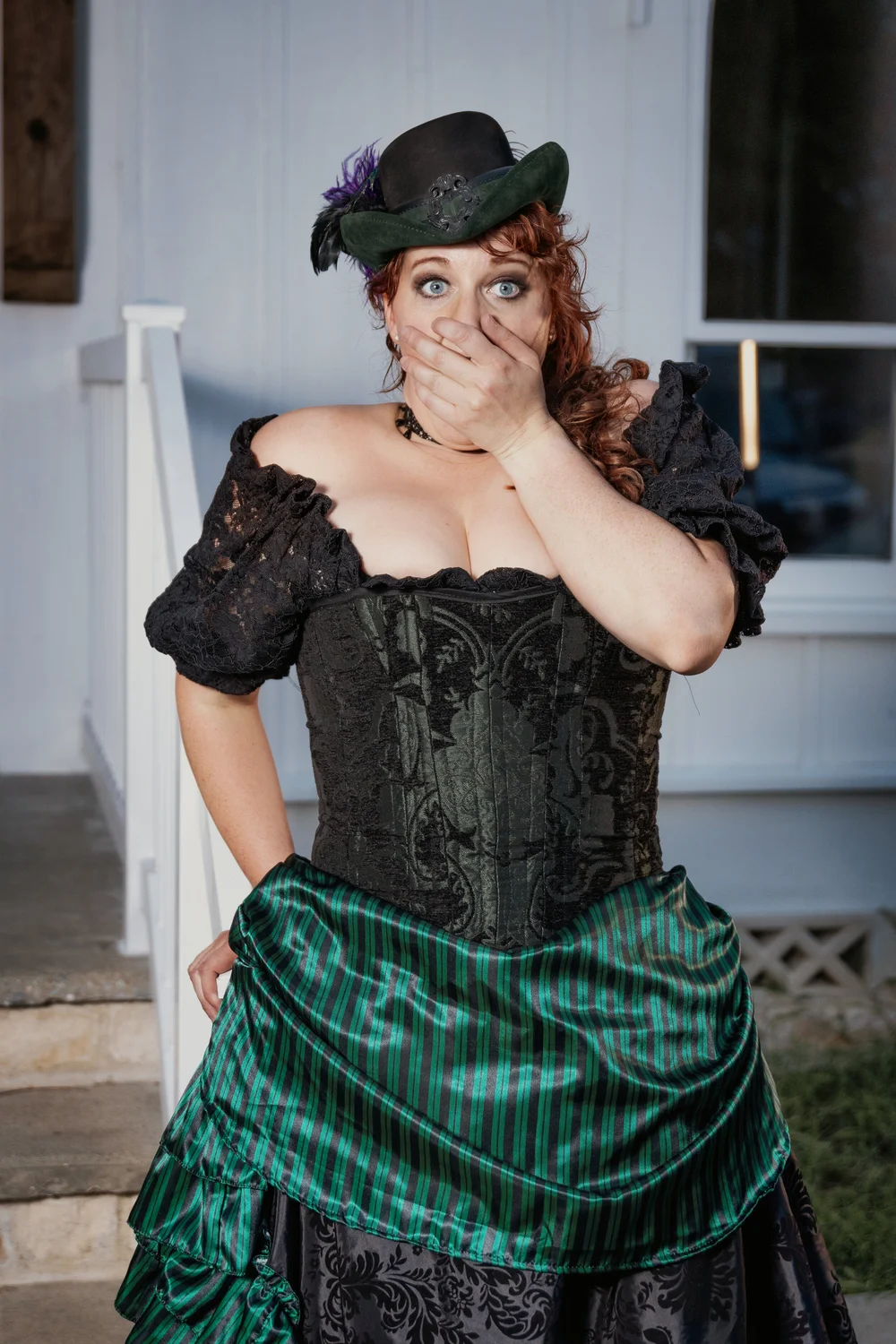 Haunted Mansion-Inspired Ballgown  Silver Leaf Costumes | Handmade  Designer Costumes