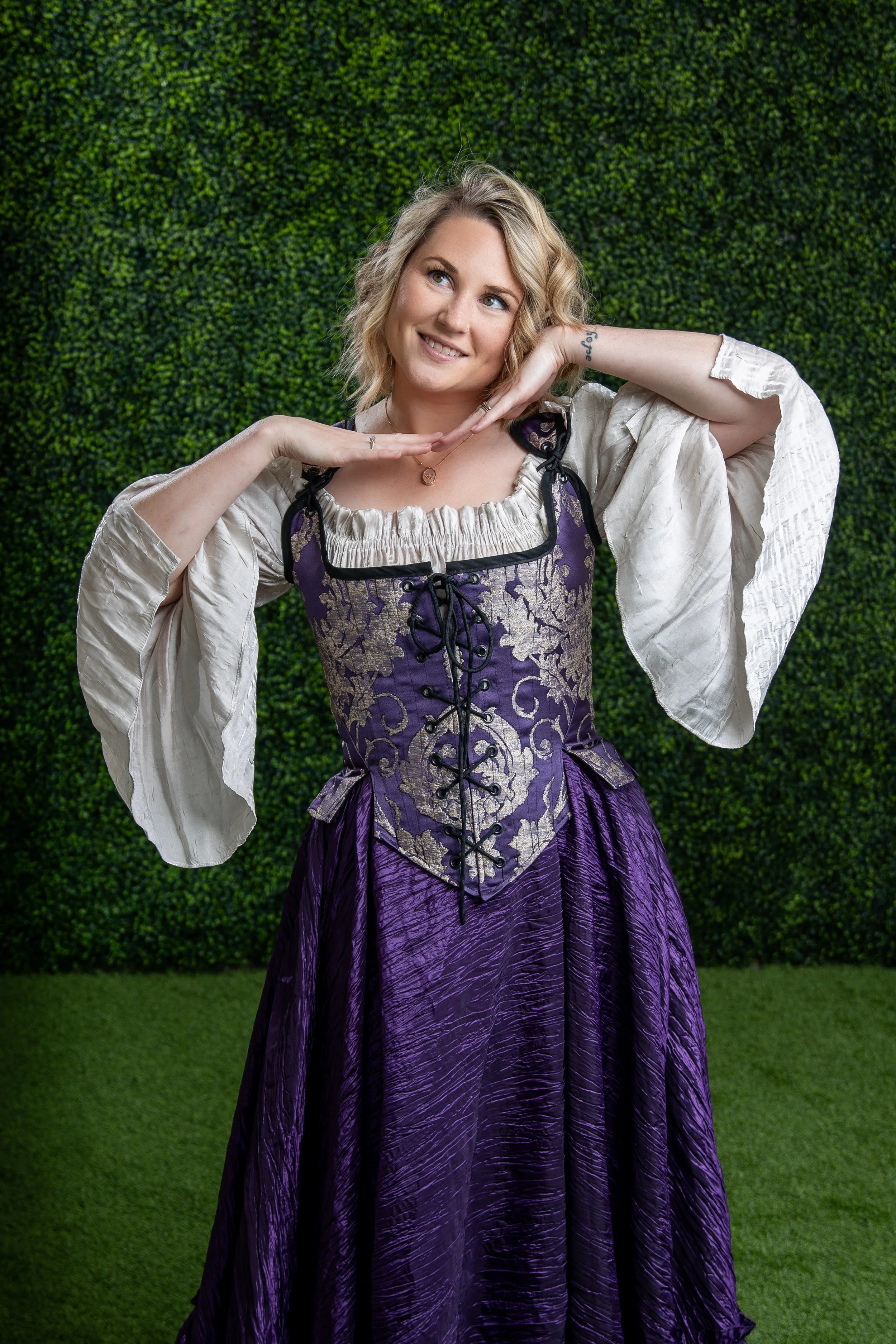 Pirate Corset Purple