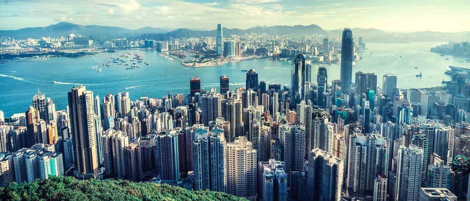 Hong Kong skyline at sunrise (Copy)