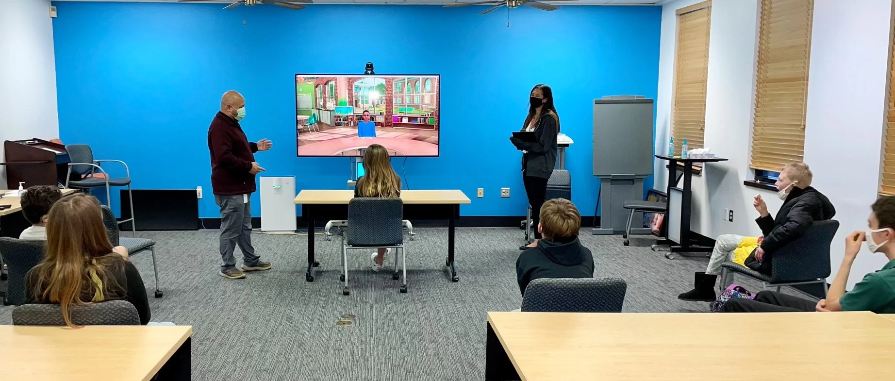 Contextual Coaching helps students interact more confidently