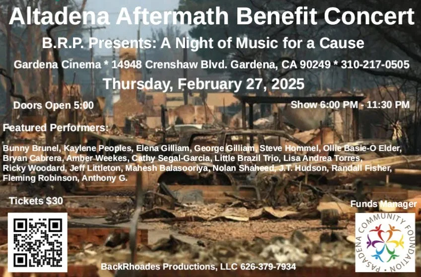 Altadena Aftermath Benefit Concert!