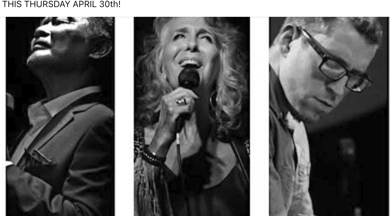 INTERNATIONAL JAZZ DAY!!!  April 30th  Join MON DAVID, CATHY SEGAL-GARCIA &amp; MATT POLITANO  at Birds of a Feather Jazz Lounge!