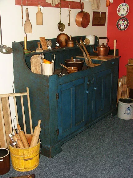 Deep Blue Dry Sink