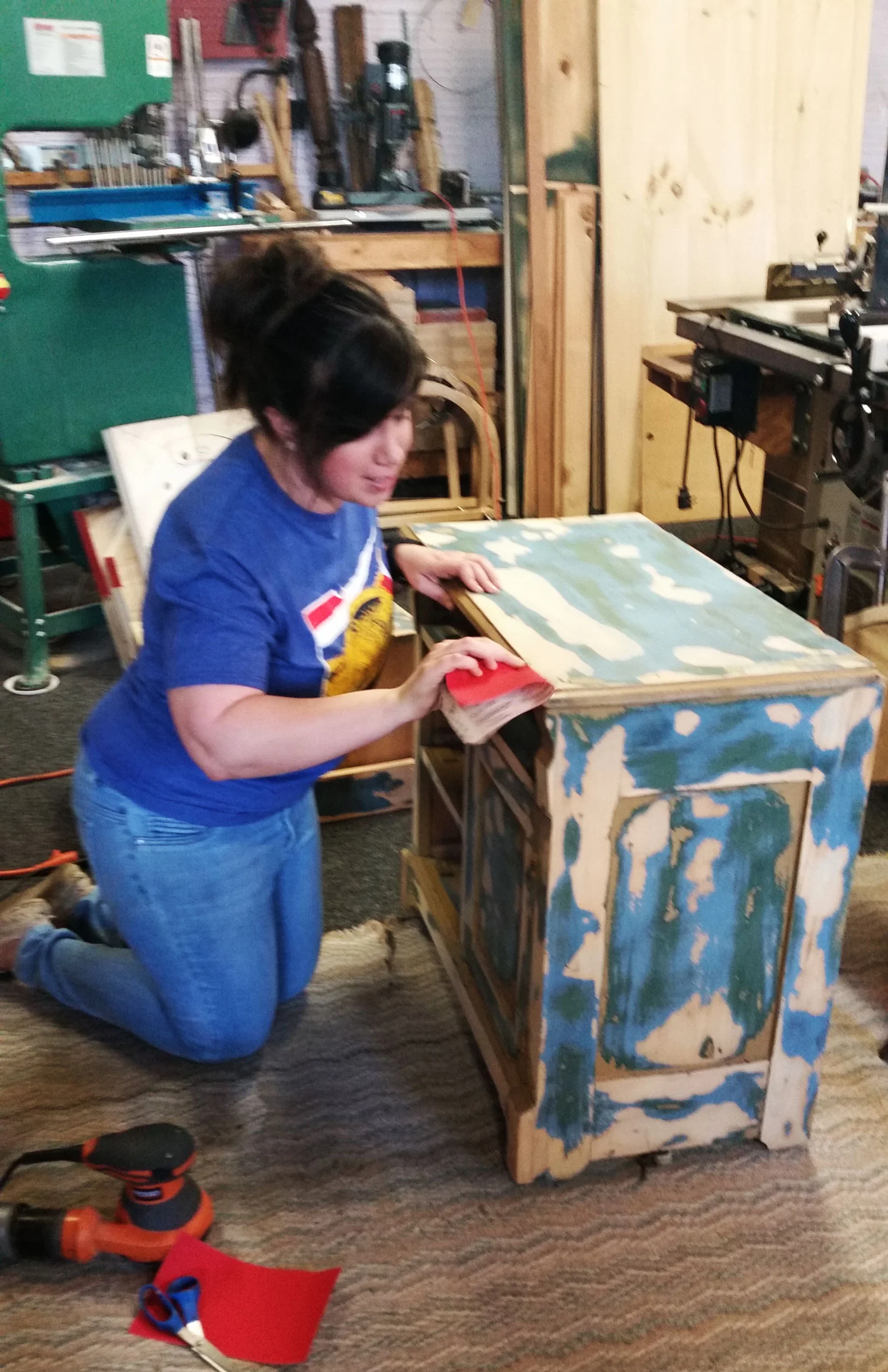 Apprentice Sanding