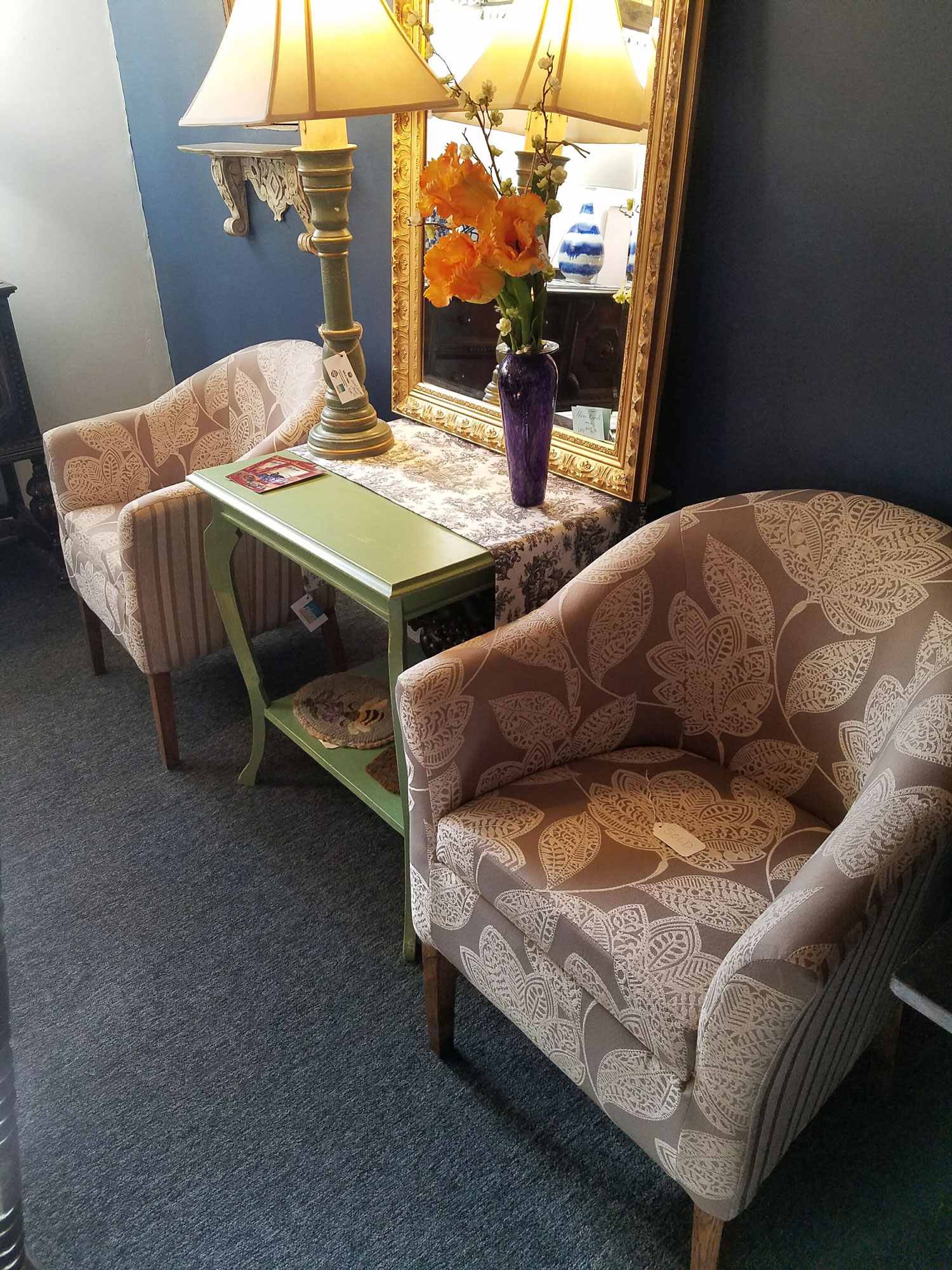 Patterned Chairs