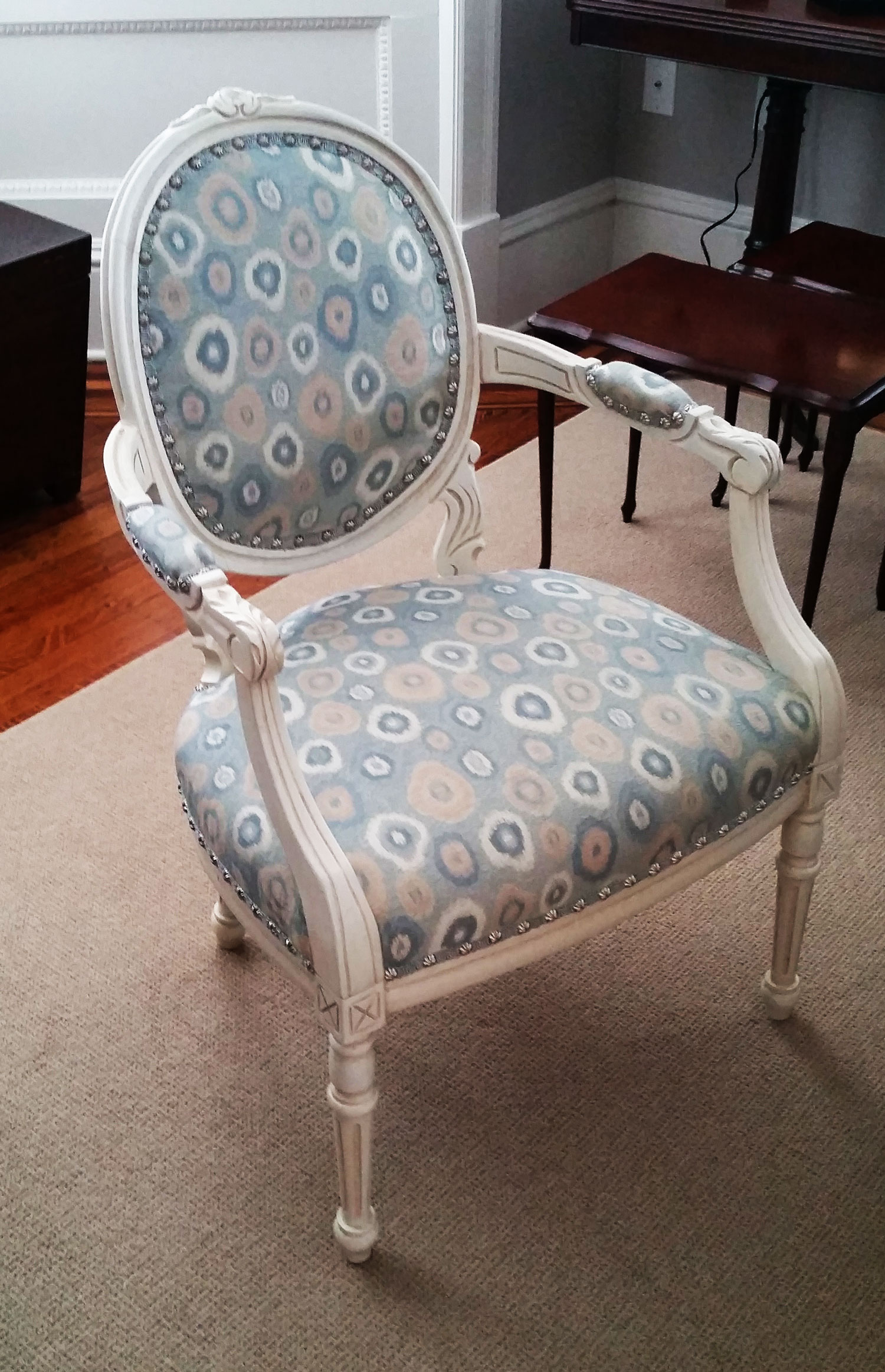 Reupholstered Side Chair