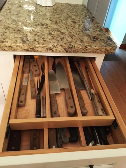 Sliding Silverware Drawer