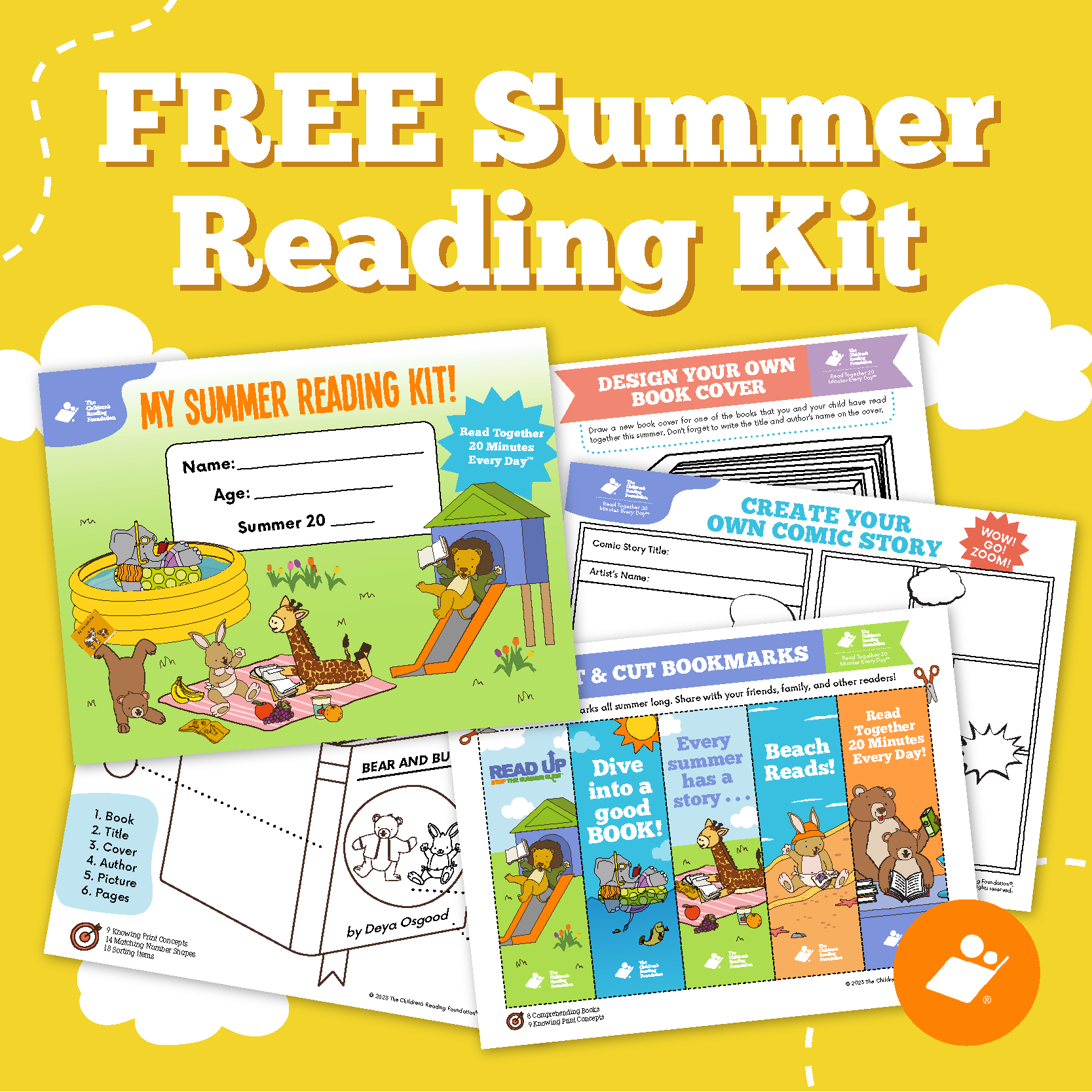 FREE summer reading kit for kids