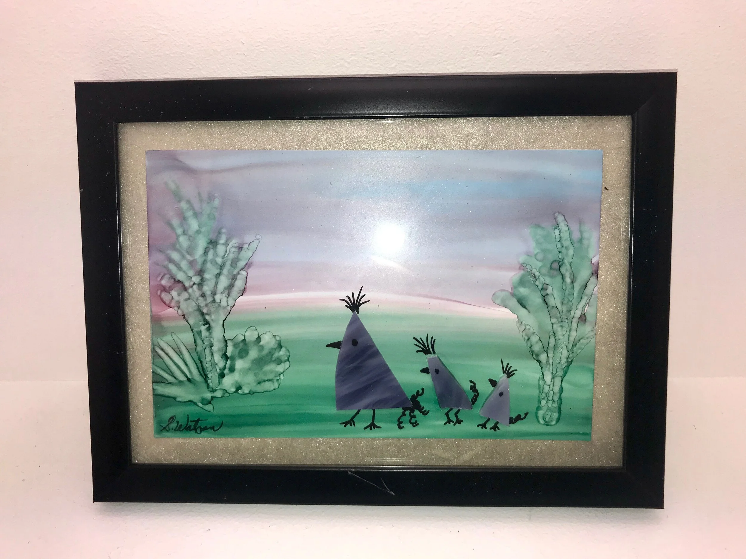 Funky Bird Vignettes